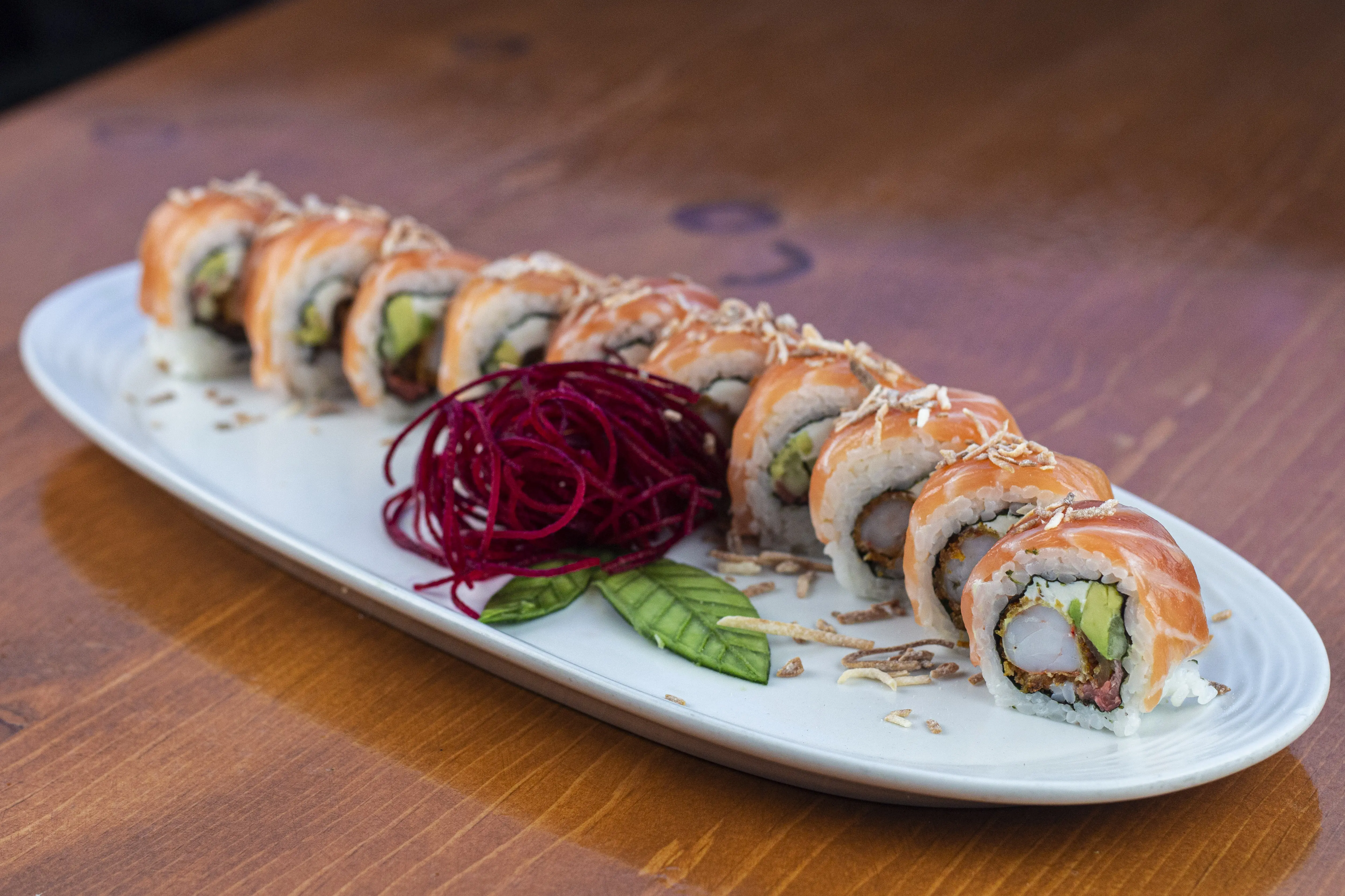 La Postal Teriyaki & Sushi product photography